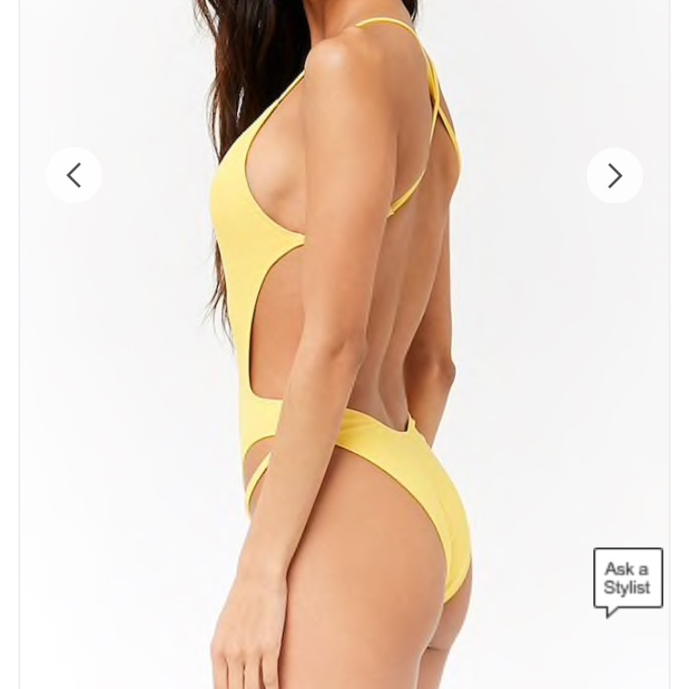 One piece bathing suit